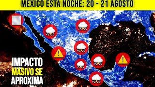 ¡Prepárate! Se Viene Una Gran Tormenta para Esta Zona de México