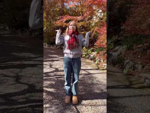 紅葉見に行くコーデ🍁🧣