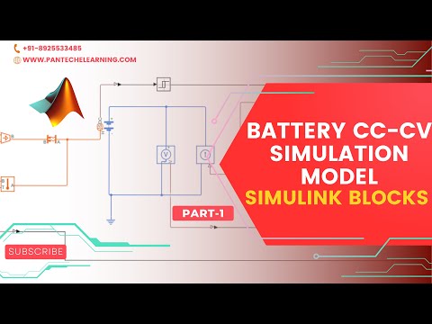 Simulation of Battery Charging & Discharging by CC and CV method | #simulation #matlab #ev #bms