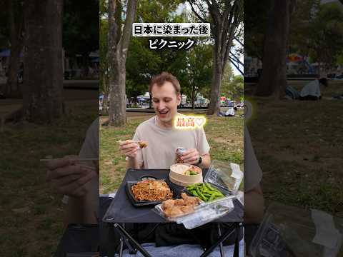 日本のピクニック、もう別のイベントレベルだった