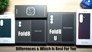 Galaxy Z Fold8 vs Z Fold8 Ultra - Unboxing & Thoughts AFTER 48 Hours