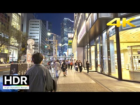 Tokyo Night Walk - Shibuya [4K HDR]