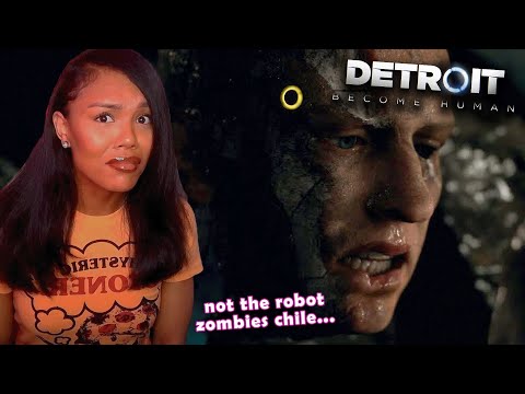 ROBOT ZOMBIES?!!  // Let's Play: Detroit Become Human Pt. 3