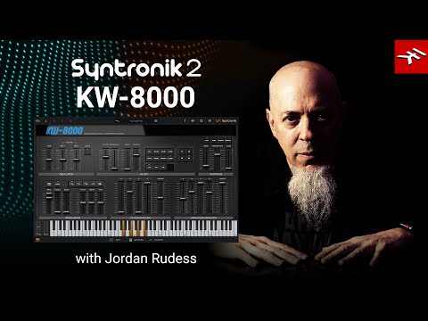 Jordan Rudess plays the KW-8000 modern virtual synthesizer from Syntronik 2