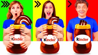 Desafío Comida Rápida, Media o Lenta | Fantásticos Trucos De Comida por 4Teen Challenge