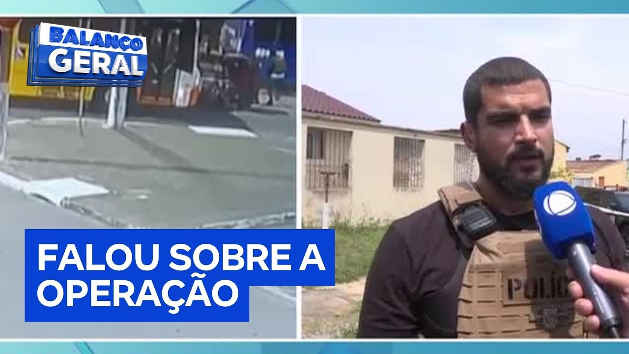 Delegado fala ao Balanço Geral sobre operação que resultou na morte de suspeito de matar Ruy Ferraz