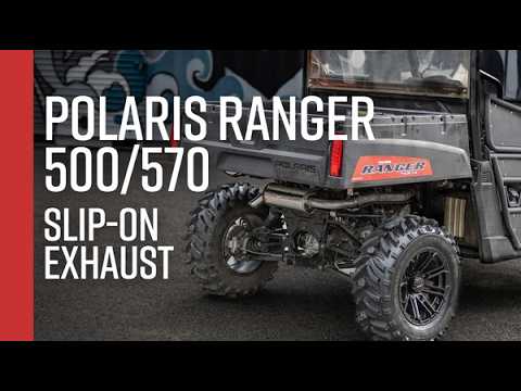2015-2022 Polaris Ranger 570/500 // 2026+ Polaris Ranger 500 // 5" MBRP Slip-On Muffler Assembly