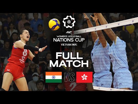 India vs. Hong Kong - Pool Play | AVC Women's Nations Cup