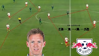 RB Leipzig's 3-1-4-2 | 3-Diamond-3 from Nagelsmann
