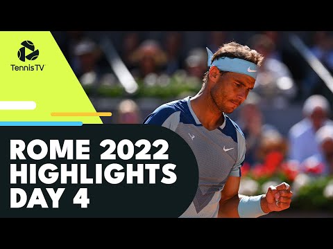 Tsitsipas vs Dimitrov in THRILLER; Nadal, Zverev, Sinner Feature | Rome 2022 Highlights Day 4