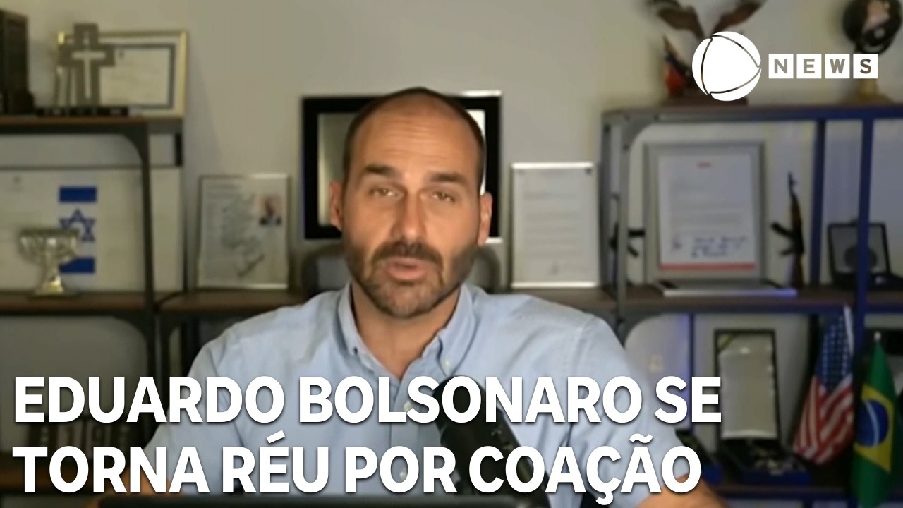 STF formaliza ação penal e torna Eduardo Bolsonaro réu por coação e obstrução