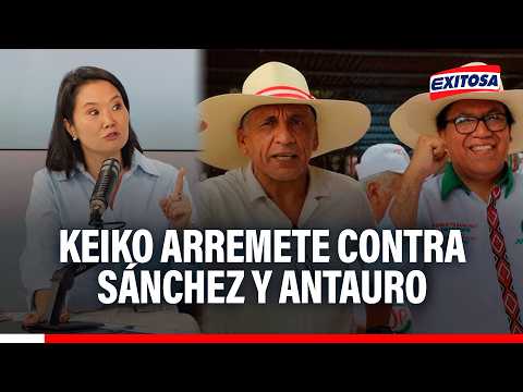 🔴🔵 Keiko cuestiona a  Sánchez por su cercanía con Antauro: "¿Cómo pretende convocar a la Policía?"