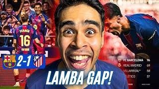 Barca go 7 points clear at La Liga with 2-1 win vs Atletico. Real Madrid drop points. Football news.