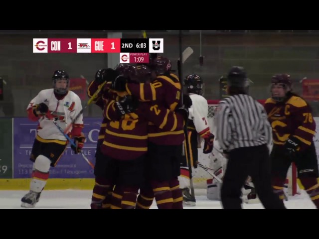 QF #4 2017 U SPORTS Women's Hockey Championship Concordia vs  Guelph
