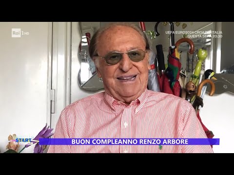 Il videomessaggio di Renzo Arbore - Estate in diretta 24/06/2024