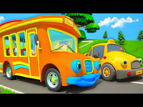 Wheels On The Vehicles : Learn Street Vehicles Baby Song & Nursery Rhymes