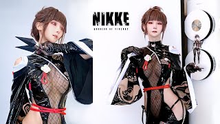믿음소망사랑 중의 최고는 망사💕 니케 사쿠라 코스프레 vs 피규어