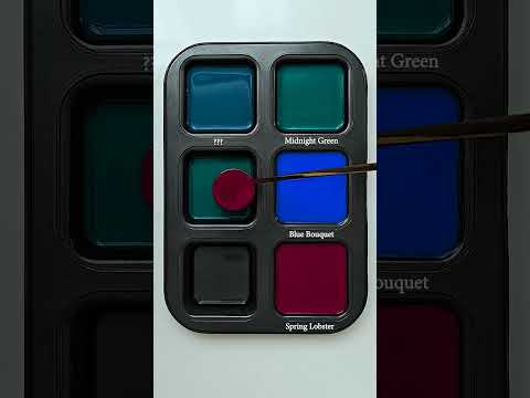 Color Mix 98 #colormixing #satisfying #mixedcolors