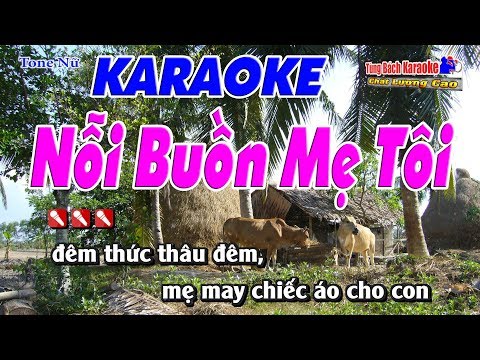 Nỗi Buồn Mẹ Tôi – Karaoke Nhạc Sống Tùng Bách