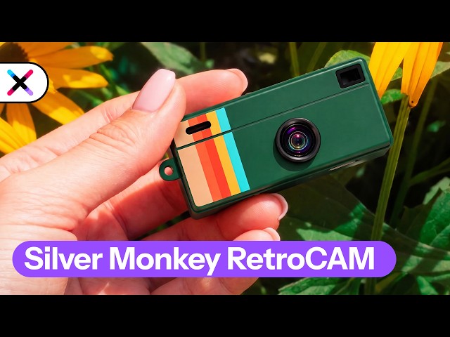Silver Monkey Kompaktowa Kamera Cyfrowa RetroCAM zielona - 1571155 - zdjęcie 2