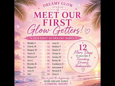 First Ambassador Announcement! Comment below “Dreamy” if you’re interested! 💝