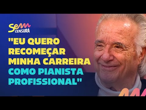Sem Censura | João Carlos Martins faz depoimento emocionante e fala sobre futuro da carreira