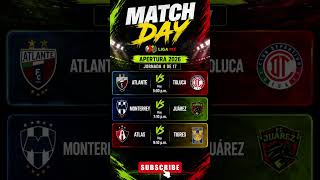 Liga mx: apertura 2026 jornada 4, match day 🏆partidazos hoy 15 de  agosto #liga mx