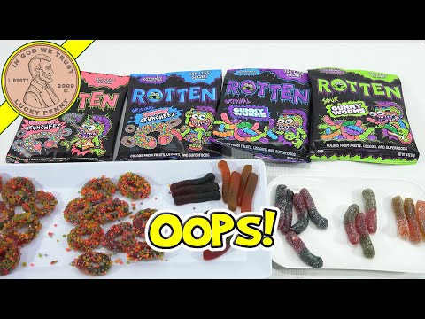Rotten Candy Worms - Original & Cruncheez