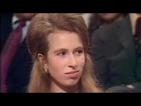 Princess Anne - Sports Personality of the Year 1971 clip