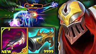 New Rework Item Zed is Now OP in Mid Lane! Season 18
