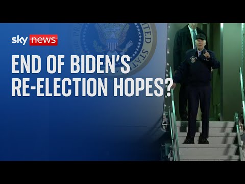 Joe Biden insists he won't quit but is this the end of the president's re-election hopes?