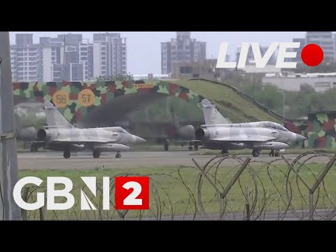 LIVE: Taiwanese fighter jets take off after China announced military drills