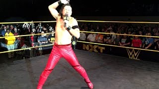 Shinsuke Nakamura se despide del publico de NXT