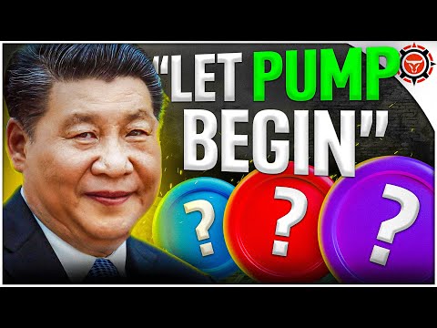 China Stimulus To PUMP Bitcoin (Top 3 Altcoins To WATCH)