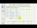 Understanding Taylor Series and Polynomial Approximations