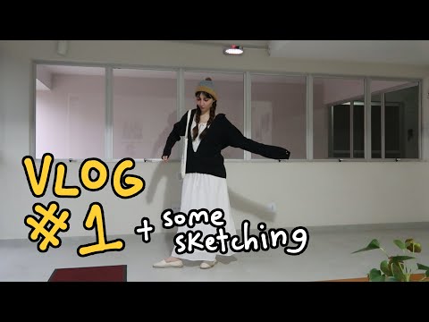 ☆ Ugly sketching + vlogging! ☆