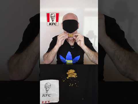 #Shorts KFC Vs POPEYES Batalla a Ciegas ALITAS DE POLLO🍗