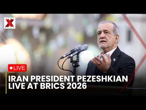 Watch Iran President Masoud Pezeshkian at BRICS 2026 | LIVE | India-Iran | PM Modi