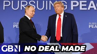 BREAKING: Donald Trump says 'no deal' after three hours of talks with Vladimir Putin