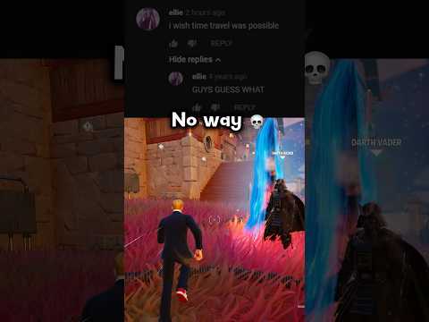 Bro is a time traveler 💀 #shorts #fortnite #gaming
