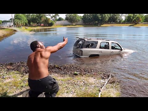 DESTROYING MY CAMERAMAN’S CAR & SURPRISING HIM WITH $100,000 CASH!!