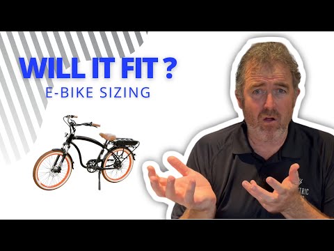 Fitting your Electric Bike Company E-Bike Correctly