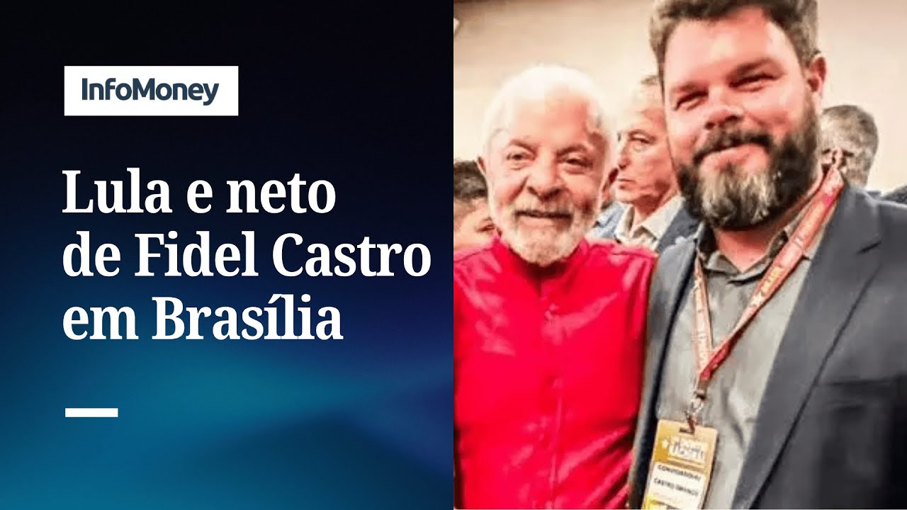 Lula se encontra com neto de Fidel Castro em evento do PT | InfoMoney News