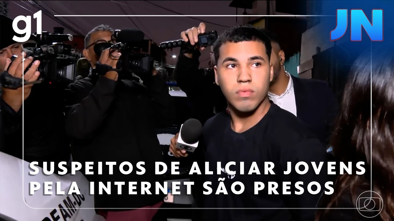 Operação policial em oito estados e no DF prende cinco suspeitos de aliciar jovens pela internet