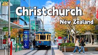 Christchurch: Garden City of New Zealand | Autumn 2026 4K Driving Tour | South Island New Zealand