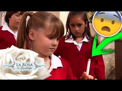 FUMANDO EN EL KINDER?! - LA ROSA DE GUADALUPE