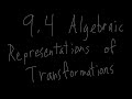 Transformations in Geometry