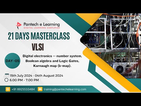 DAY 05 - Digital electronics -- number system, Boolean algebra and Logic Gates, Karnaugh map.