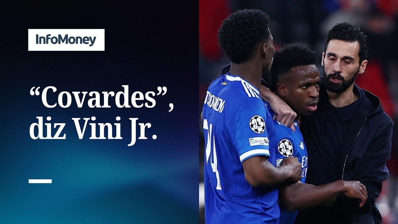 Vini Jr. desabafa após novo caso de racismo: ‘Covardes’ | InfoMoney News
