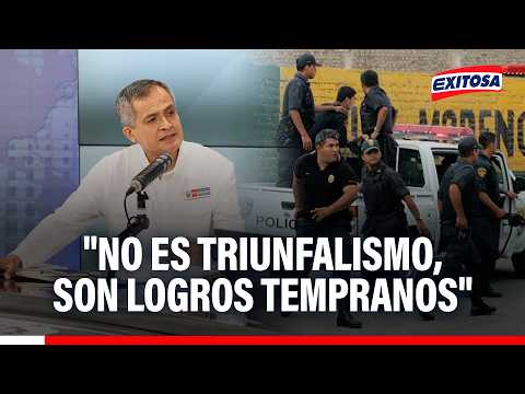 🔴🔵 Mininter destaca que acciones de la policía contra la inseguridad vienen dando resultados